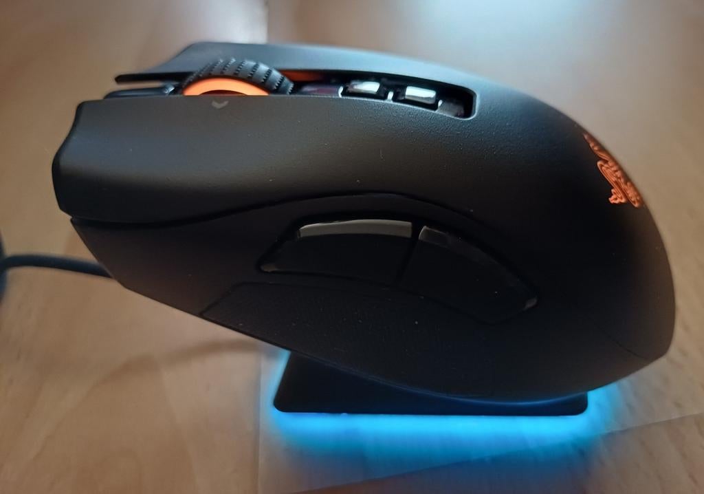 Razer Naga Pro Muis met Charging Dock, Gaming, Chroma RGB, Rechtshandig, Muis, Gaming muis, Ophalen of Verzenden