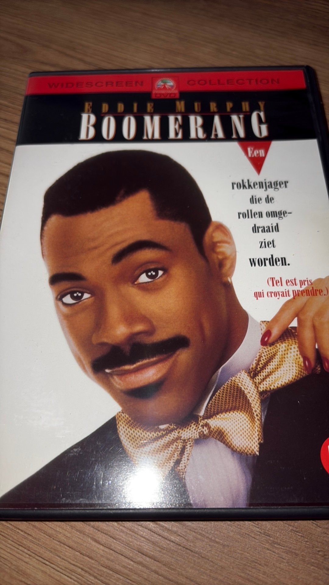 Boomerang met Eddie Murphy en Halle Berry., Vanaf 16 jaar, Ophalen of Verzenden, Zo goed als nieuw, Actiekomedie