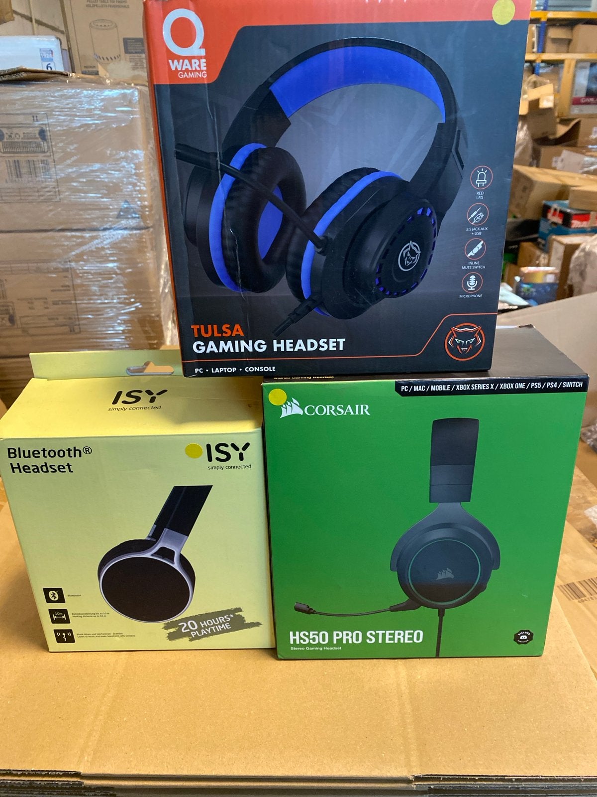 Gaming Headset - Tulsa, ISY, Corsair HS50 Pro Stereo, Overige merken, -, -, Nieuw