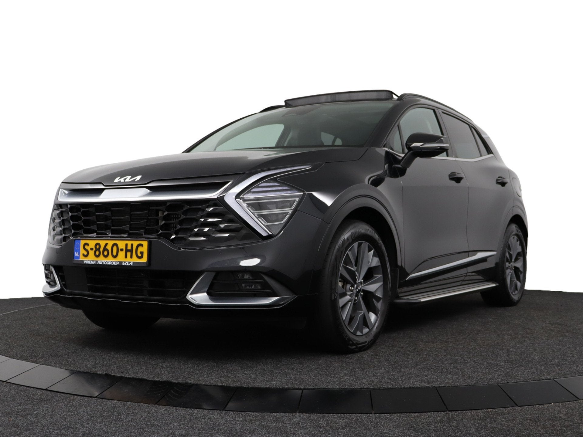 Kia Sportage 1.6 T-GDi Plug-in Hybrid AWD DynamicPlusLine -, Auto's, 1350 kg, Stof, Gebruikt, 4 cilinders