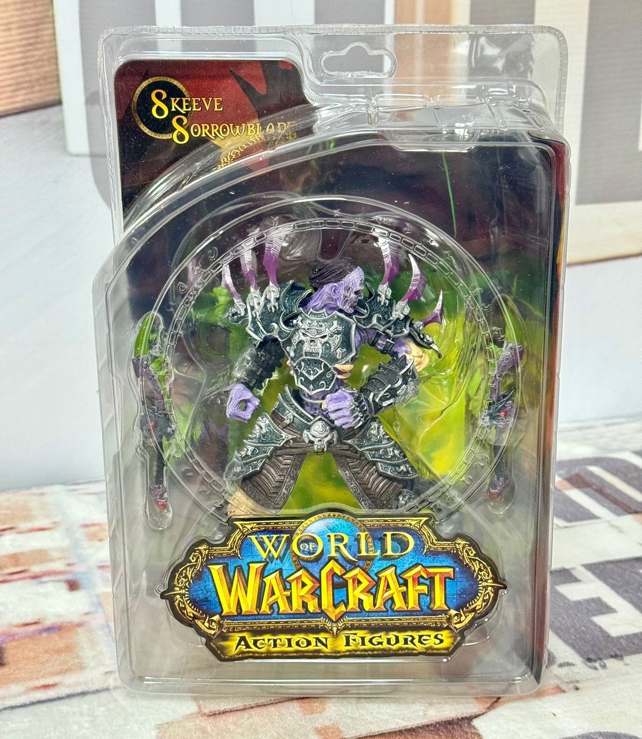 World of Warcraft Series 3 - Skeeve Sorrowblade Undead Rogue, Nieuw, Ophalen of Verzenden, H, H