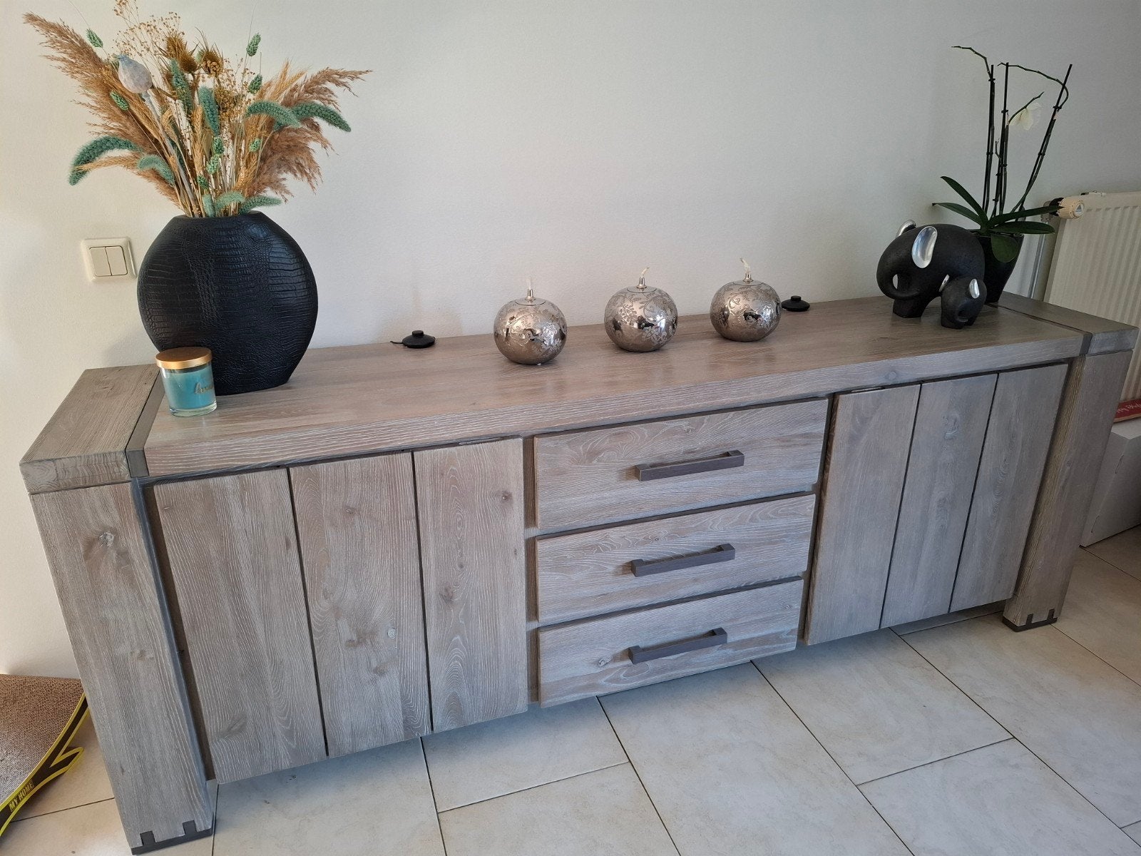 Te koop complete set woonkamer meubelen., Ophalen, Gebruikt, Overige houtsoorten