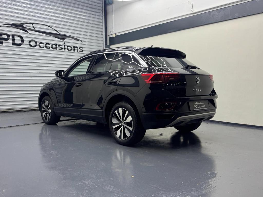 Volkswagen T-Roc 1.5 TSI Goal Edition - Half leer - Clima -, Auto's, Volkswagen, 1258 kg, Zwart, 4 cilinders, 150 pk