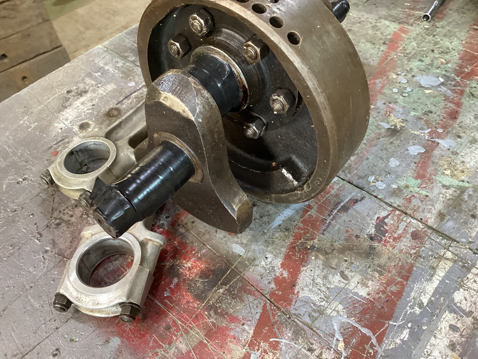Krukas norton mod7, Motoren, Ophalen of Verzenden, Gebruikt