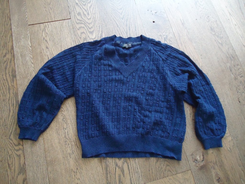 Blauwe Zilch trui maat M, Maat 38/40 (M), Blauw, Ophalen of Verzenden, Gedragen