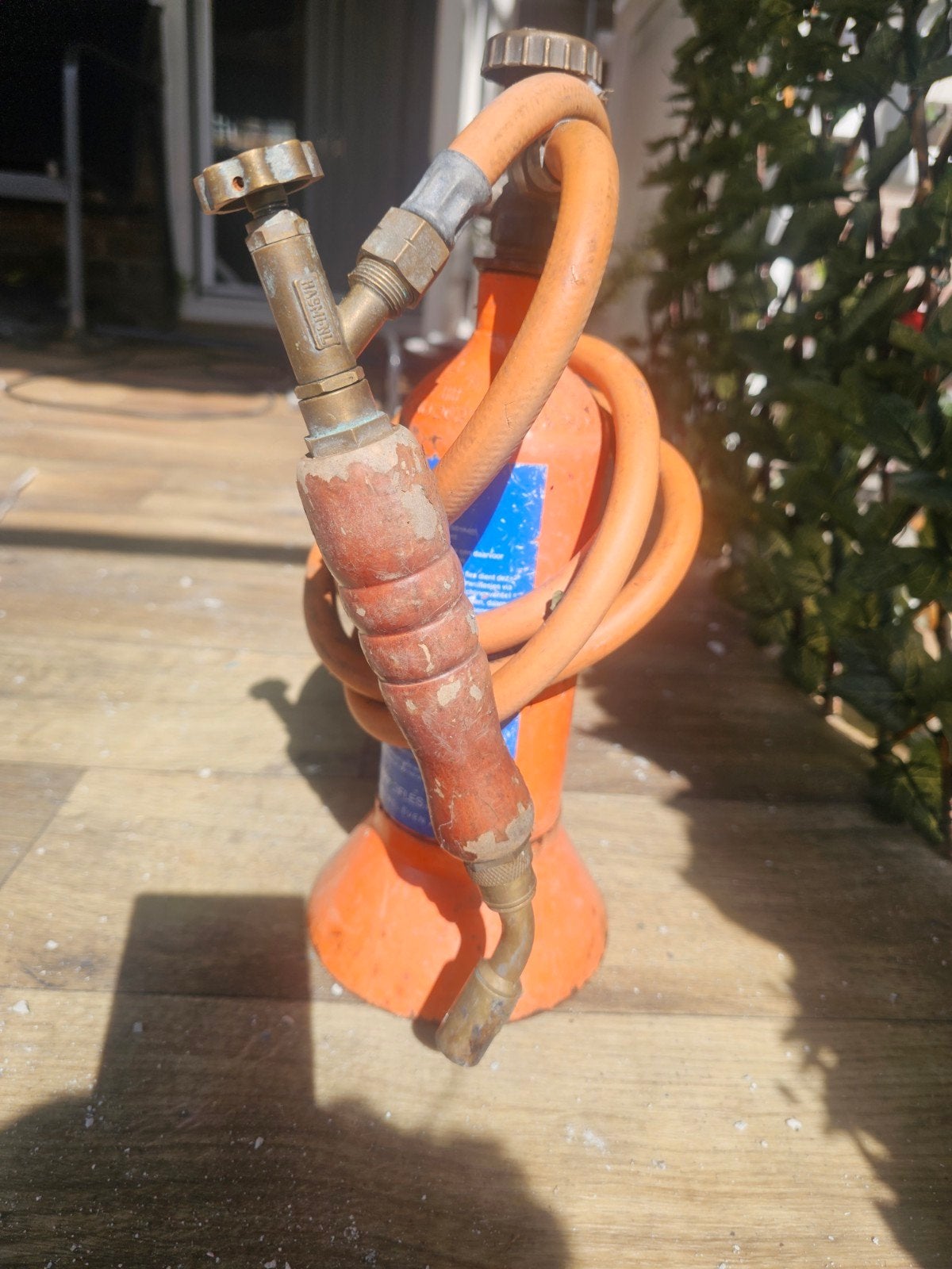 Gasbrander met slang en gasfles, Ophalen, Gebruikt, Overige typen, Overige merken