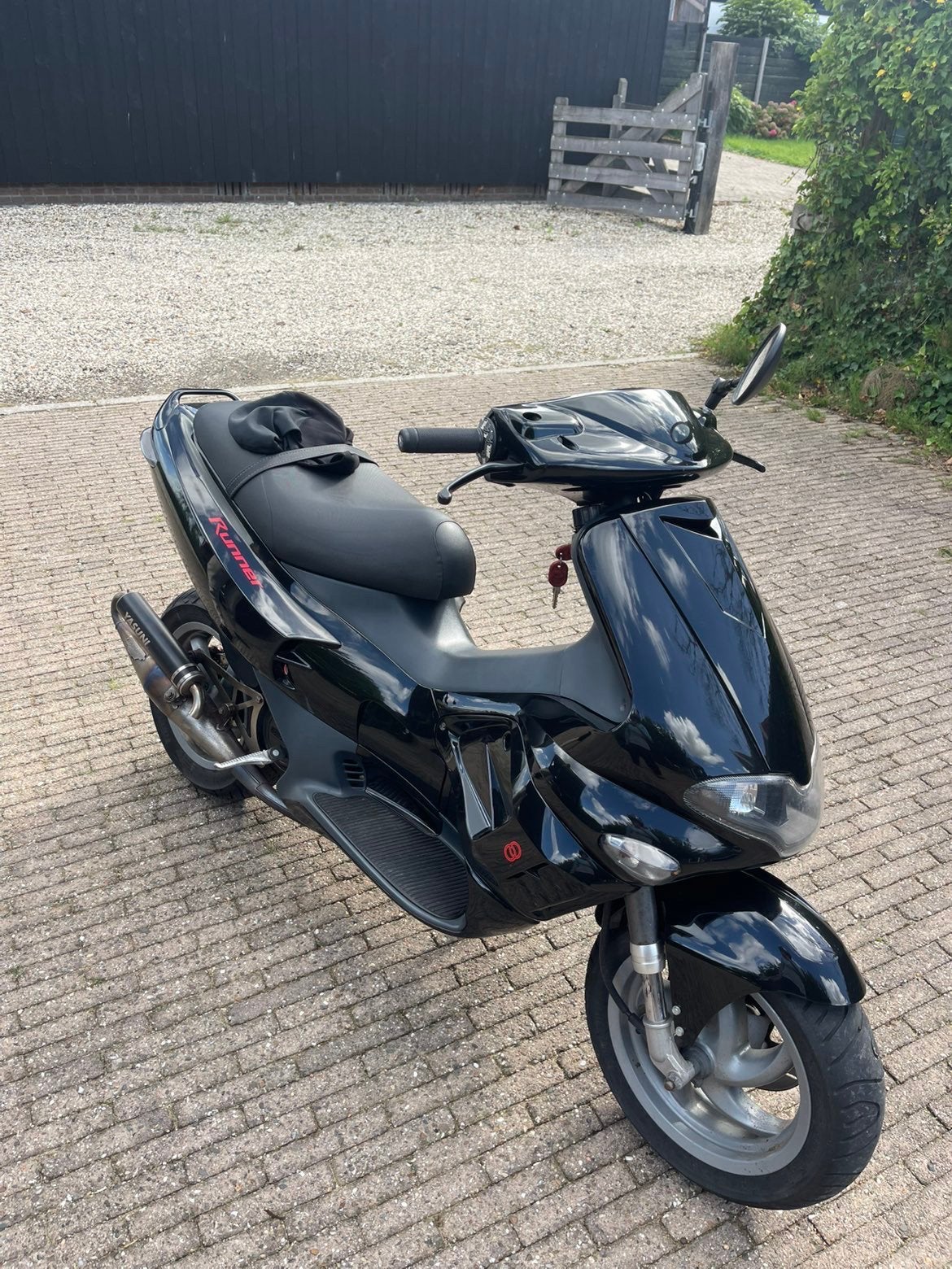 Gilera runner 70cc duits watergekoeld dubbeldisc, Ophalen, Tweetakt, Maximaal 45 km/u, 70 cc