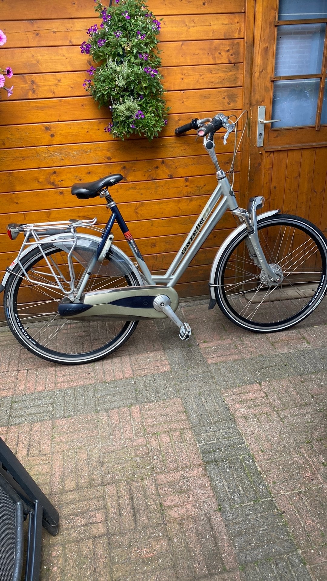 Mooie Nette Gazelle Damesfiets, Ophalen, Versnellingen, 56 cm of meer, Zo goed als nieuw