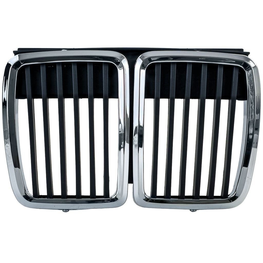 Grill Voor Bmw 3 Serie E30 Zwart Chroom, Verzenden, Automotive Parts, A.parts@hotmail.nl, Trasmolenlaan 12 3447 GZ Woerden