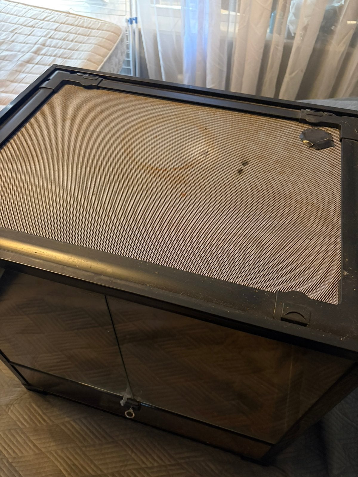 Te koop terraruim, Dieren en Toebehoren, Ophalen, Gebruikt