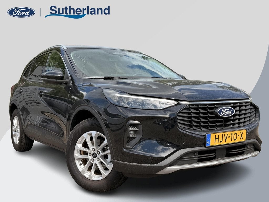 Ford Kuga 2.5 PHEV Titanium | SCI | 243pk | Wegklapbare trek, Gebruikt, Euro 6, Zwart, Hybride Elektrisch/Benzine