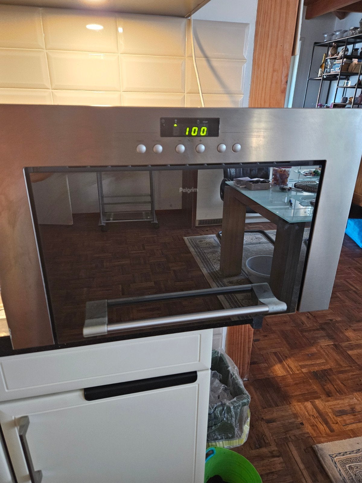 Pelgrim Inbouw Combimagnetron - Zo goed als nieuw, Witgoed en Apparatuur, 60 cm of meer, Ophalen of Verzenden, Zo goed als nieuw