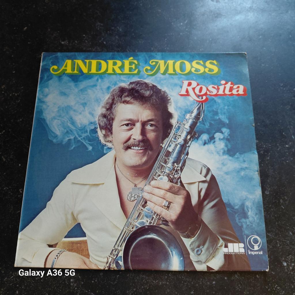 André Moss - Rosita LP (1970s Pop/Easy Listening), Gebruikt, Overige typen, Ophalen of Verzenden, 1970 - 1979