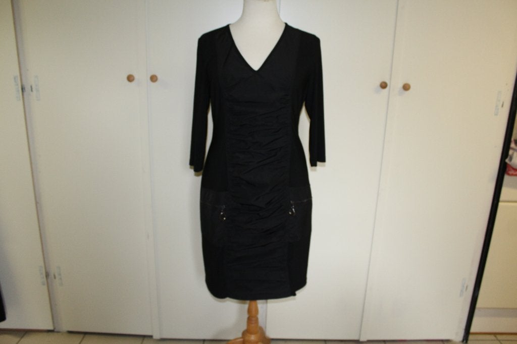 Joseph Ribkoff prachtig chique jurk met 3kwart mouw mt 44, ., Zwart, Maat 42/44 (L), Joseph Ribkoff