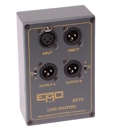 EMO E370 Professional HQ XLR line splitter, Ophalen, Zo goed als nieuw, Microfoon