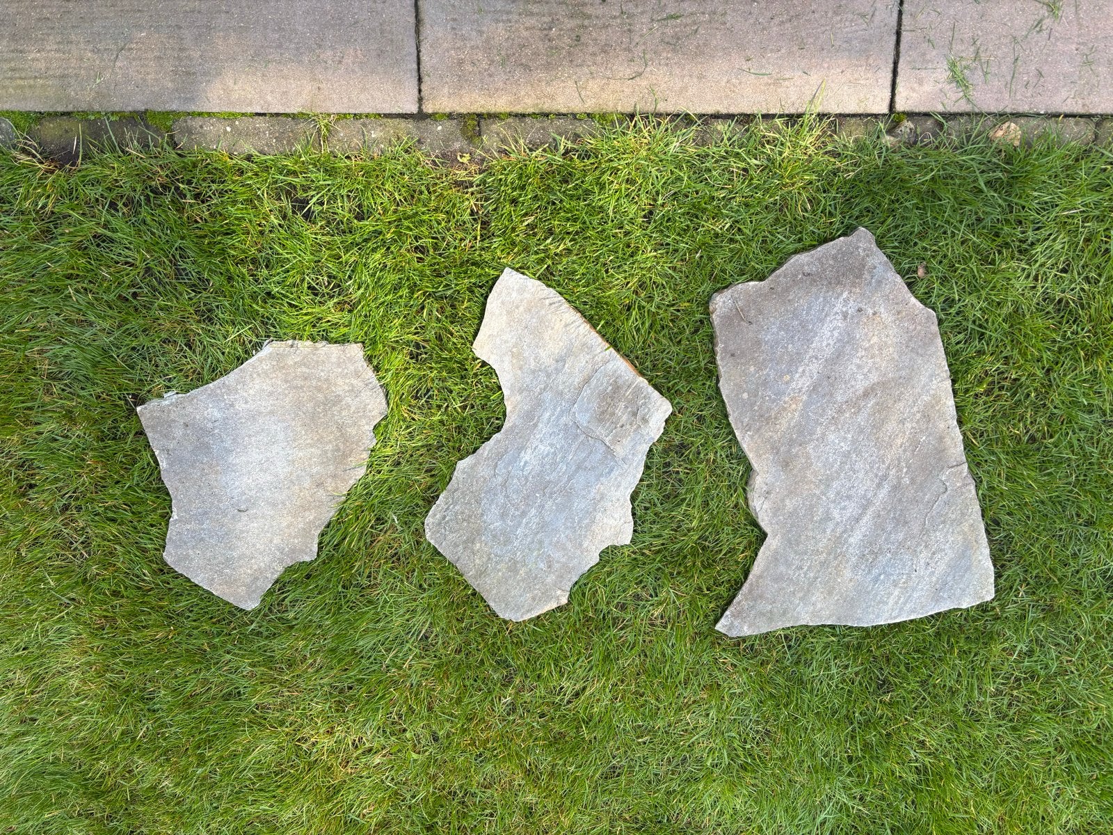 Restpartij van +/-35 flagstones, Tuin en Terras, Gebruikt, Overige typen, Natuursteen, 5 tot 10 m²
