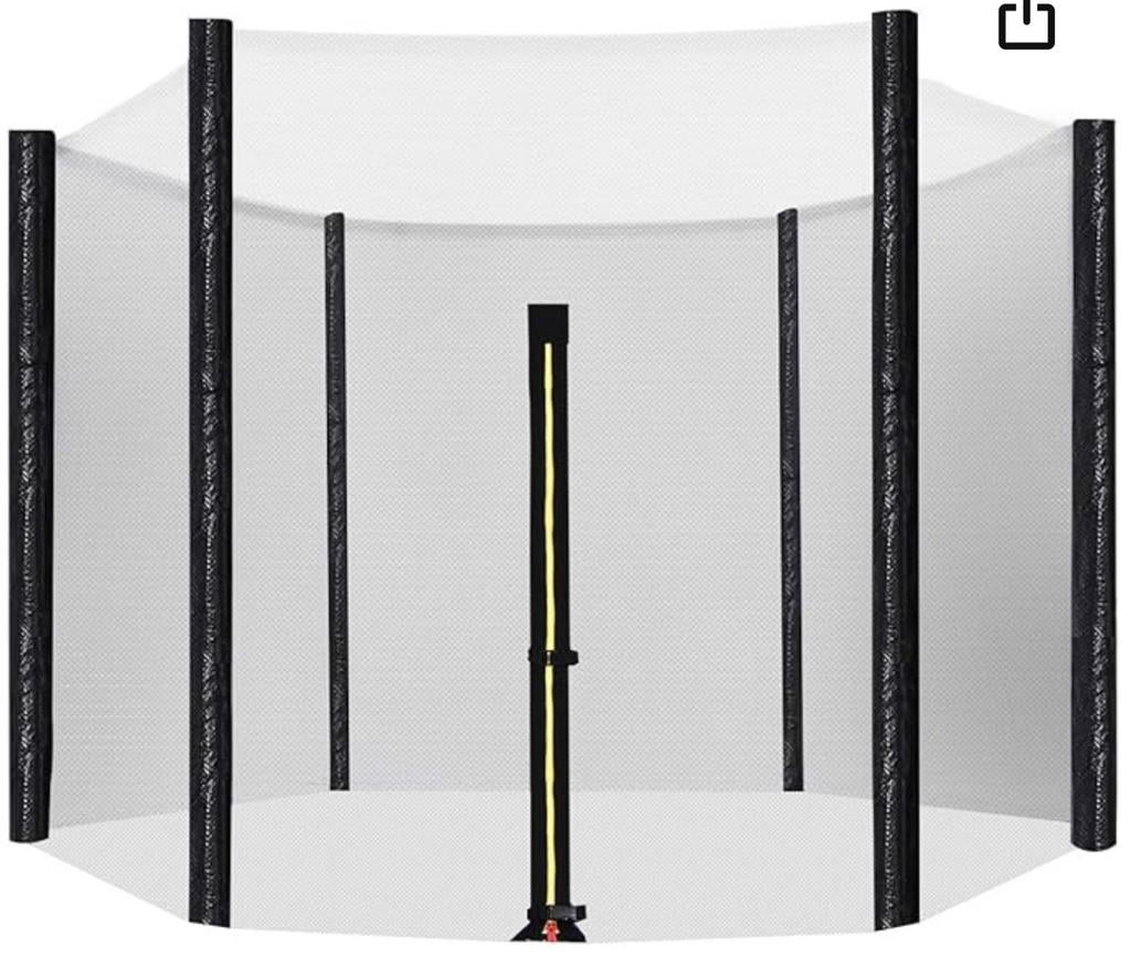 SONGMICS STN8FT VERVANGINGSNET / VEILIGHEIDSNET TRAMPOLINE, Kinderen en Baby's, Ophalen of Verzenden, Nieuw