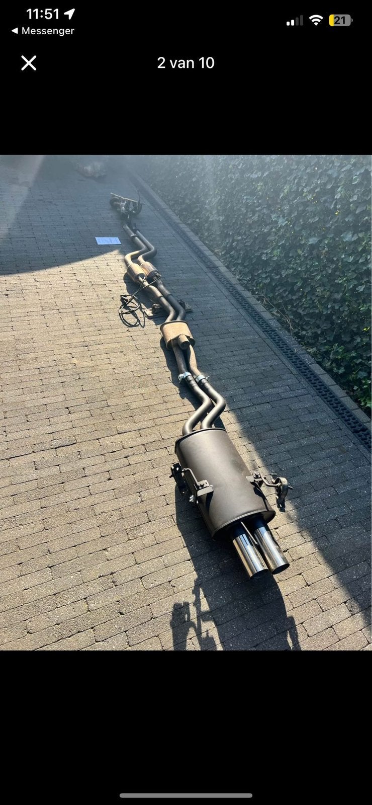 Complete Schmiedmann uitlaat voor BMW e46, Auto-onderdelen, Ophalen, BMW