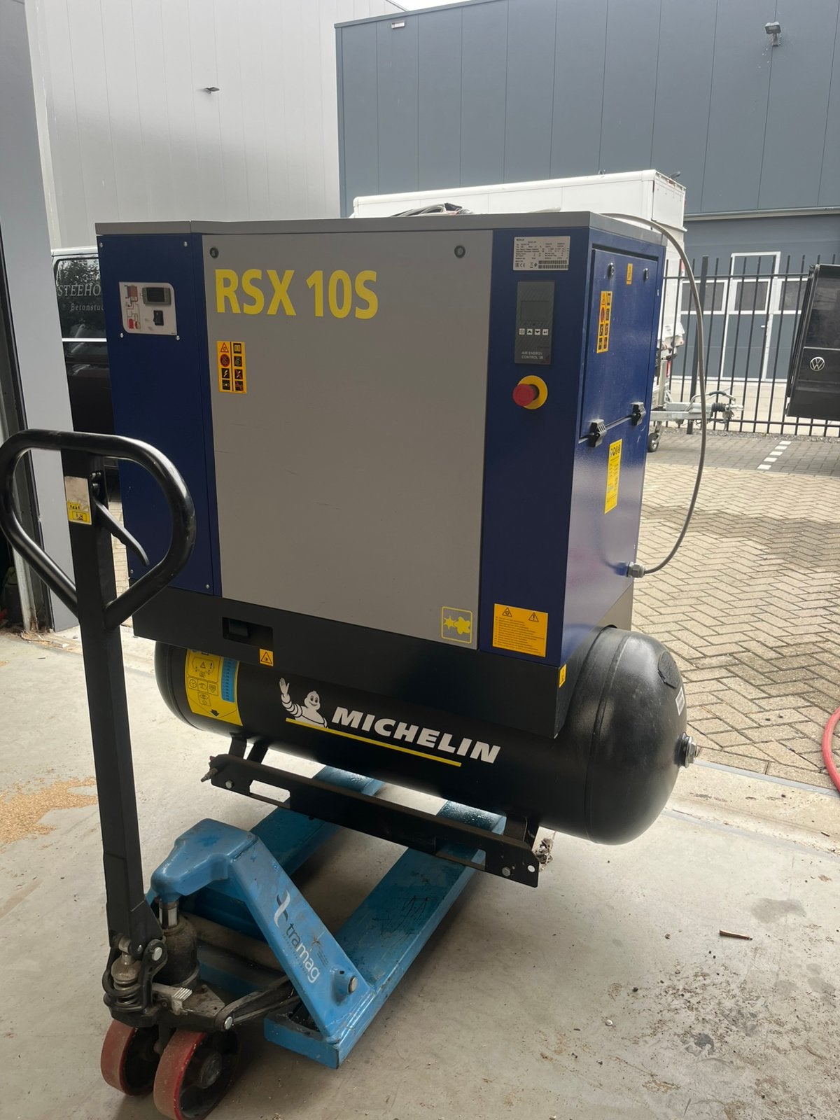 Michelin 10 PK 270 Liter Schroefcompressor, Ophalen of Verzenden