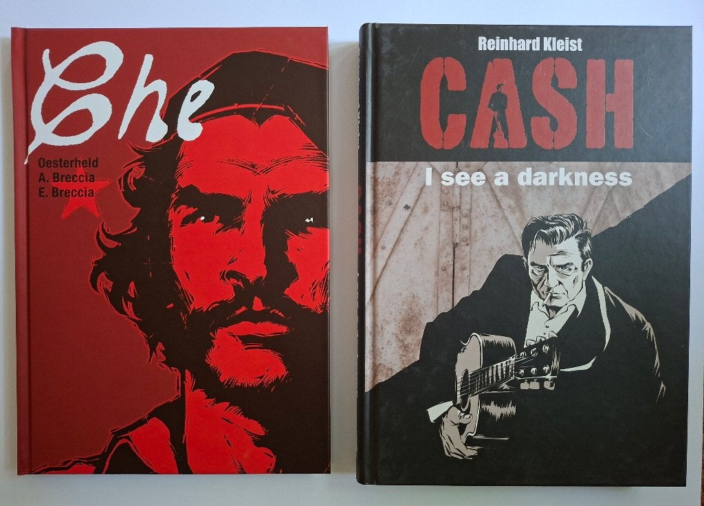 Graphic Novels: Che Guevara & Johnny Cash, Ophalen of Verzenden, Zo goed als nieuw, Enrique Breccia, Reinhard Kleist, Politiek