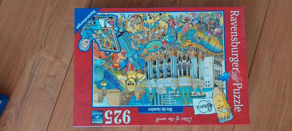 5 leuke puzzels: Ravensburger, PSV, That's Life, Ophalen of Verzenden, 500 t/m 1500 stukjes, Gebruikt, Legpuzzel