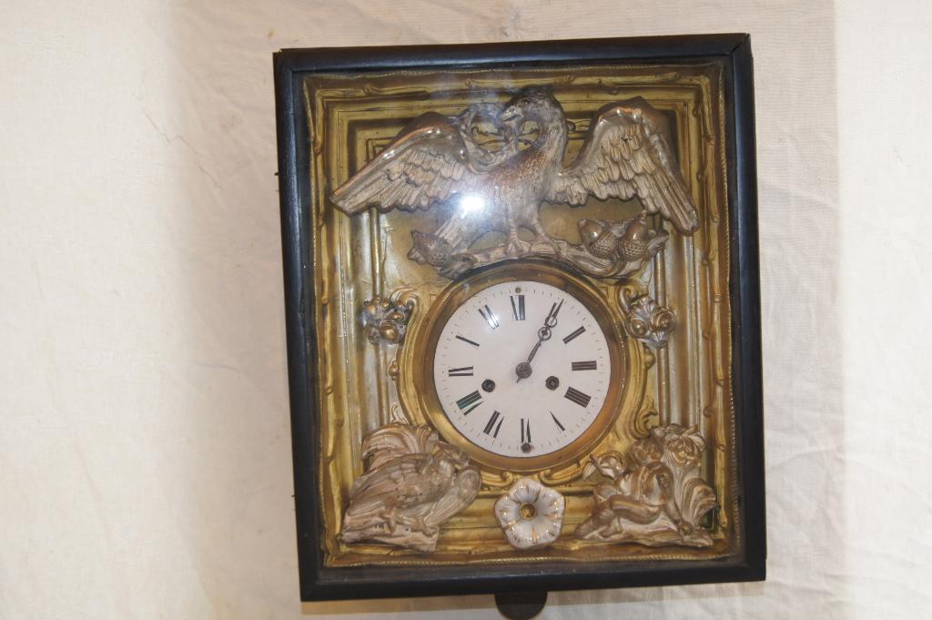 Schilderij klok, Antiek en Kunst, Antiek | Klokken, Ophalen of Verzenden