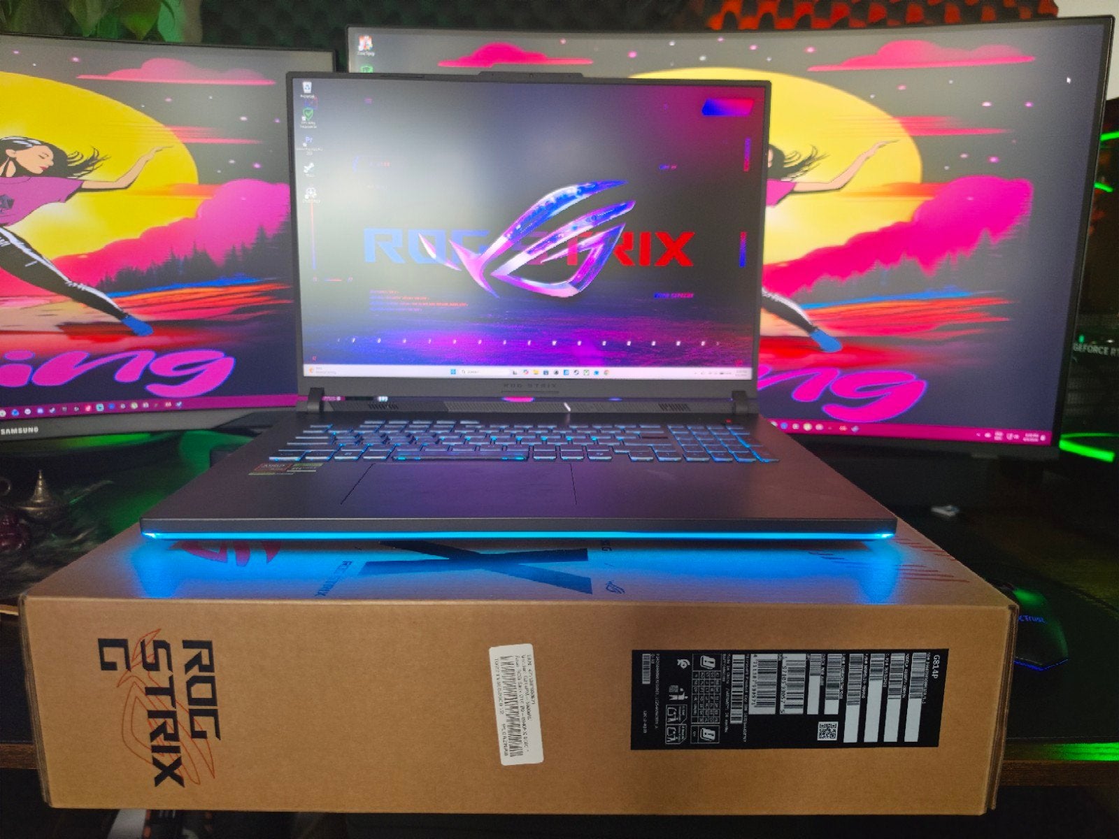 ASUS ROG Strix G18 | rtx 5060 | 16GB | ZGAN, 3 mnd oud!, Ophalen, Met videokaart, Zo goed als nieuw, AMD Ryzen 9