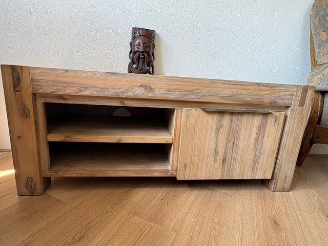 TV Meubel, Ophalen, 100 tot 150 cm, Zo goed als nieuw, Minder dan 100 cm