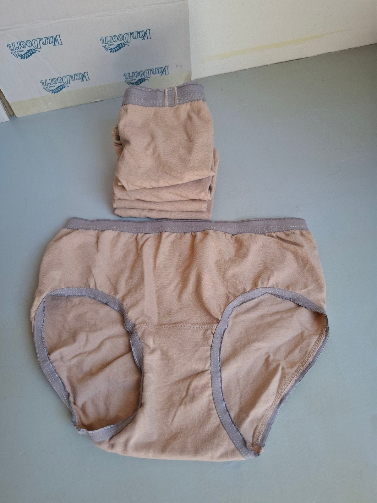 5 beige ten cate midi ondergoed, maat M, Ophalen of Verzenden