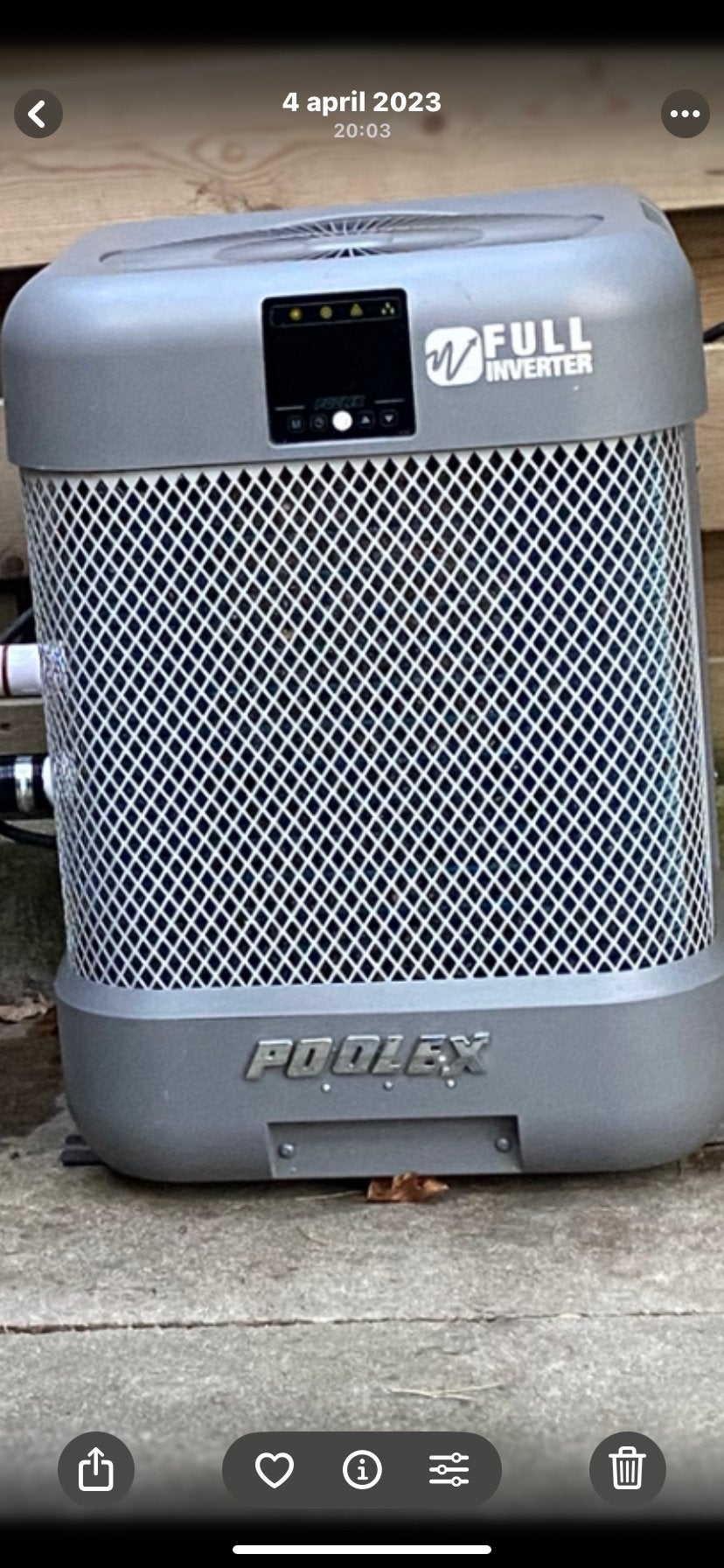 Poolex full inverter 7kw zwembad warmtepomp, Ophalen, Verwarming