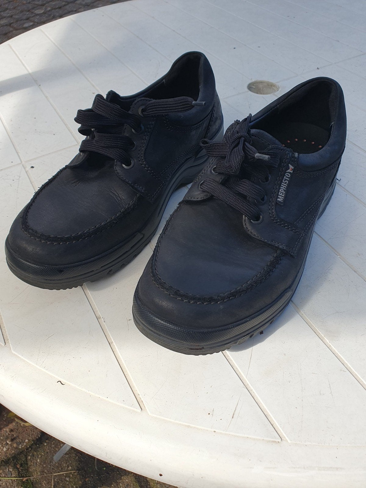 MEPHISTO  CHARLES  maat 6,5 eu, Kleding | Heren, Schoenen, Ophalen of Verzenden, Zo goed als nieuw, Blauw, Mephisto