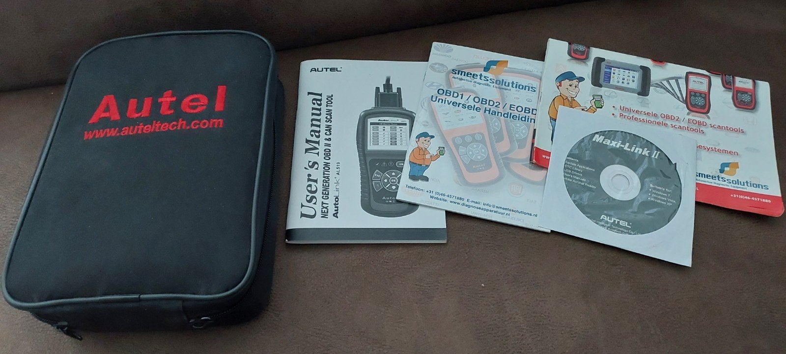 Autel AL519 OBD1/2 Codescanner, Ophalen of Verzenden, Zo goed als nieuw