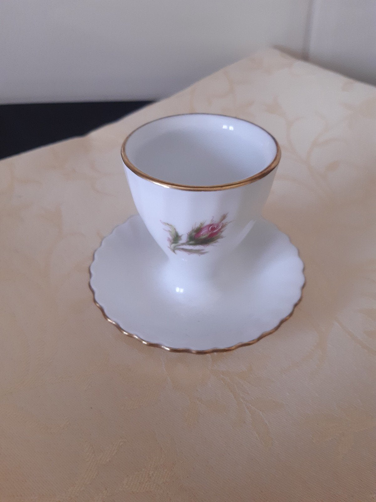 VINTAGE PORSELEINEN EIERDOPJE, Ophalen of Verzenden