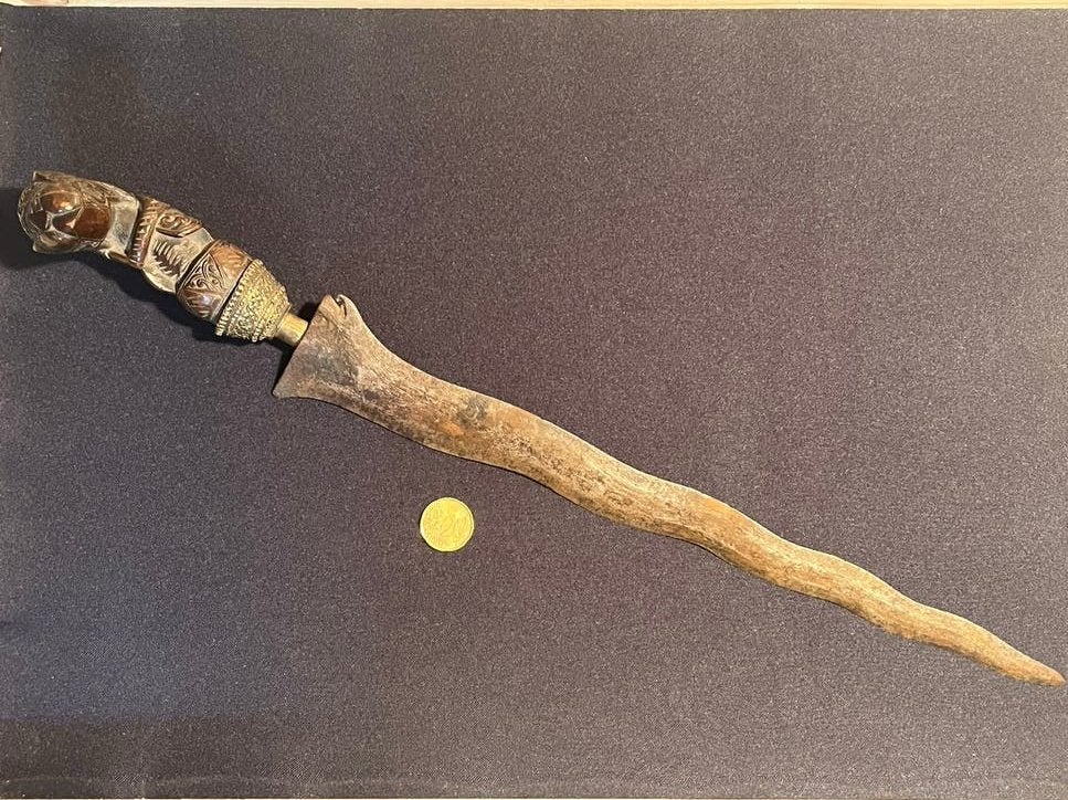 Antiek Indonesische Keris., Antiek en Kunst, Ophalen of Verzenden