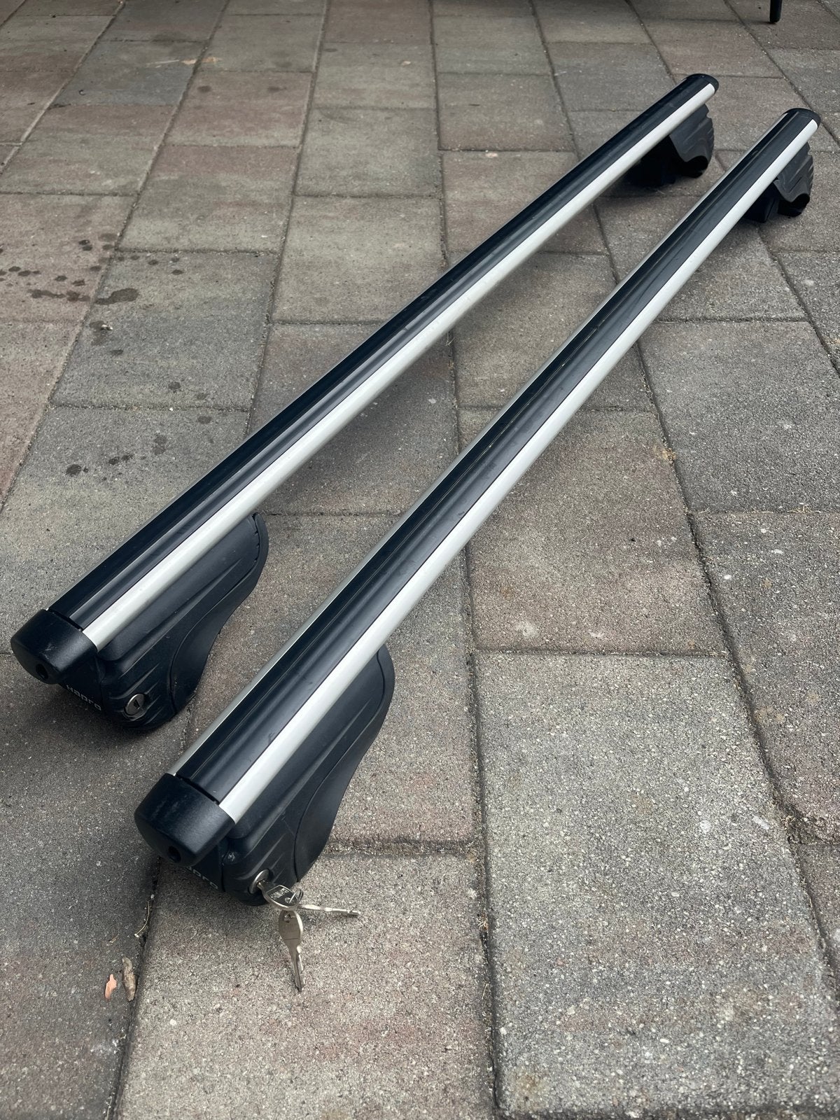 Hapro Cronos 109 ALU dakdragers - 100 kg draagvermogen, Auto diversen, Ophalen, Gebruikt