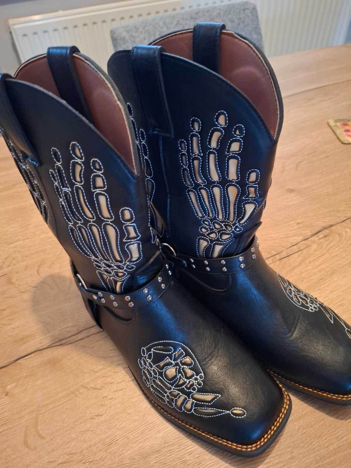Mooie nette cowboy laarzen maat 45, Ophalen, Zo goed als nieuw, Boots