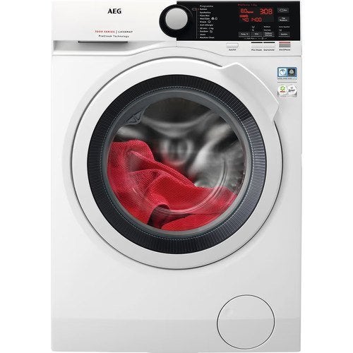AEG L7FB60Y ,8 kg,1600 t.,Stoom,Display,IQ drive motor,Garan, Ophalen, 1200 tot 1600 toeren, 8 tot 10 kg, Refurbished