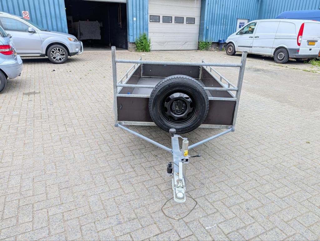 Fabrieks aanhangwagen met afdekzeil, Auto diversen, Aanhangers en Bagagewagens, Ophalen of Verzenden
