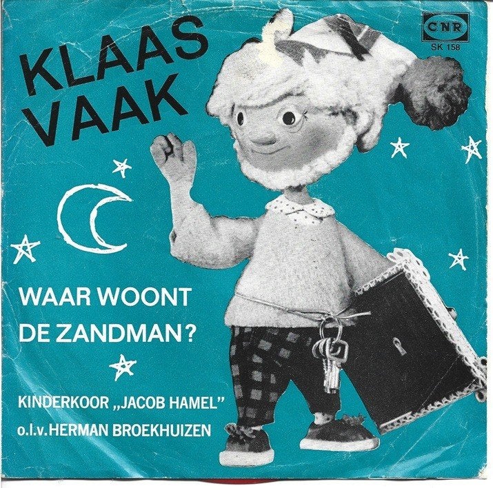 Jacob Hamel Klaas Vaak - Waar Woont De Zandman?, Cd's en Dvd's, Gebruikt, Verzenden, Originele persing, Overige typen