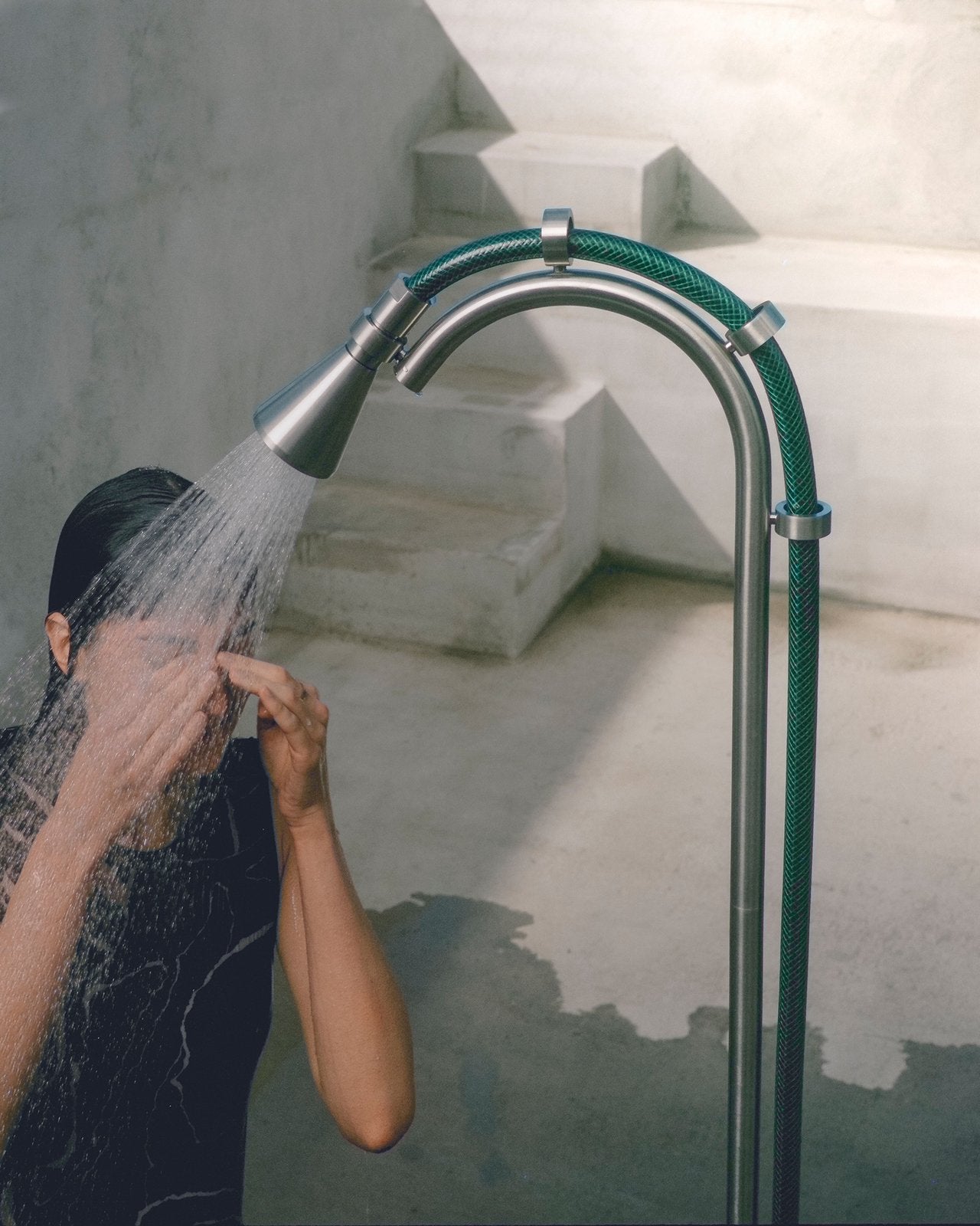 Formafantasma - QuadroDesign - douche, Ophalen, Nieuw, Rvs, Douche