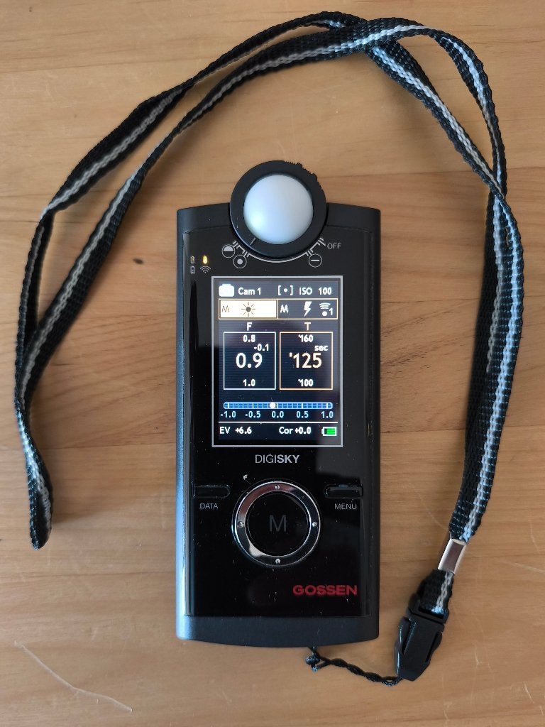 Gossen DigiSky Digitale Lichtmeter – In topstaat (Compleet), Overige merken, Lichtmeter, Ophalen of Verzenden, Zo goed als nieuw