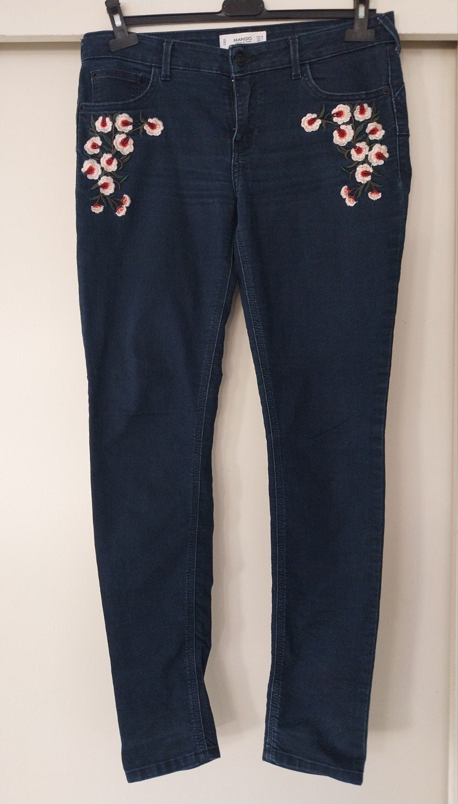 MANGO-Spijkerbroek/Jeans- maat 40, Mango, Zo goed als nieuw, W30 - W32 (confectie 38/40), Verzenden