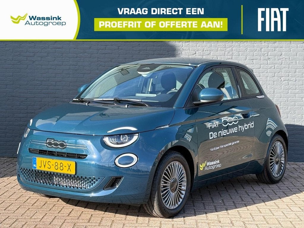 Fiat 500 1.0 Hybrid 65pk Torino Launch Edition I Cruise Cont, 65 pk, Gebruikt, 4 stoelen, Bedrijf