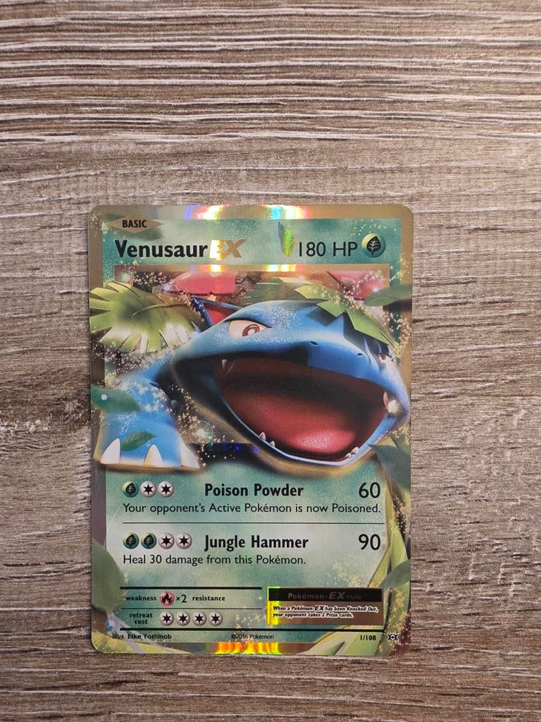Pokemon Venusaur EX 1/108, Ophalen of Verzenden