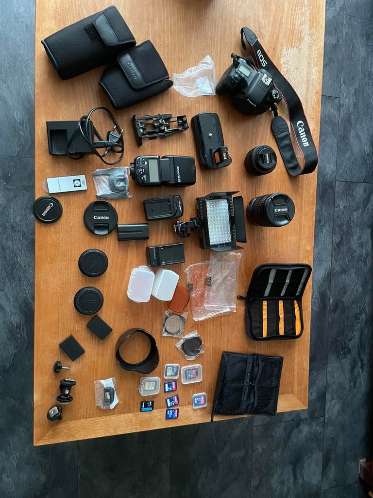 Canon 760D spiegelreflexcamera met vele extra’s, Audio, Tv en Foto, Fotocamera's Digitaal, Ophalen, Zo goed als nieuw, Canon, Geen optische zoom