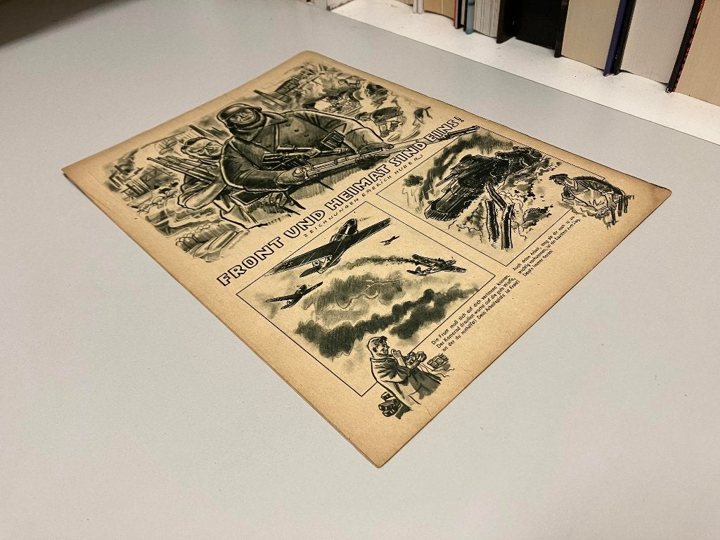 Arbeitertum 1942 folge 4, Onze andere, Overige soorten, Ophalen of Verzenden, Duitsland