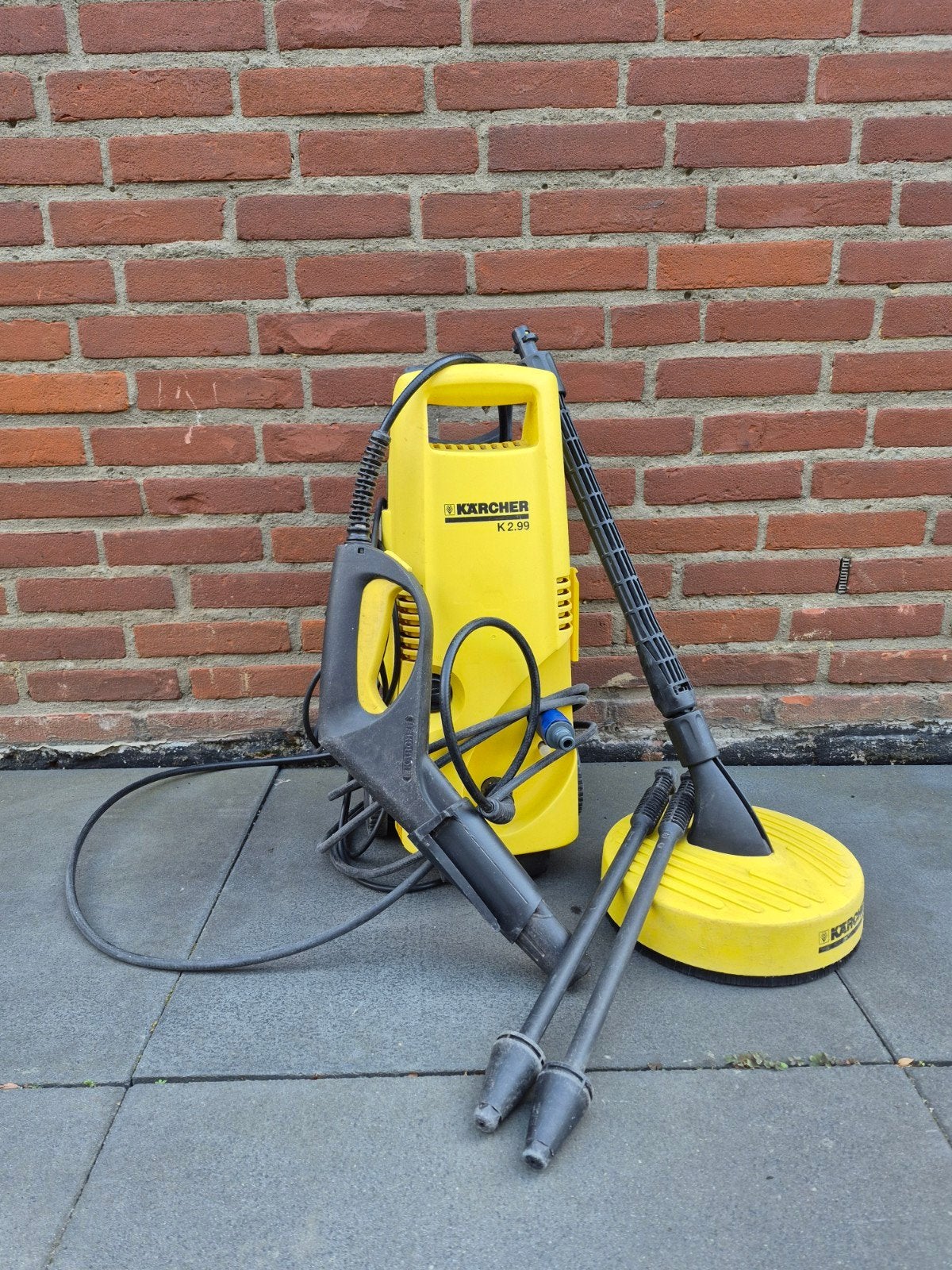 Kärcher hogedrukreiniger K2.99 met diverse hulpstukken