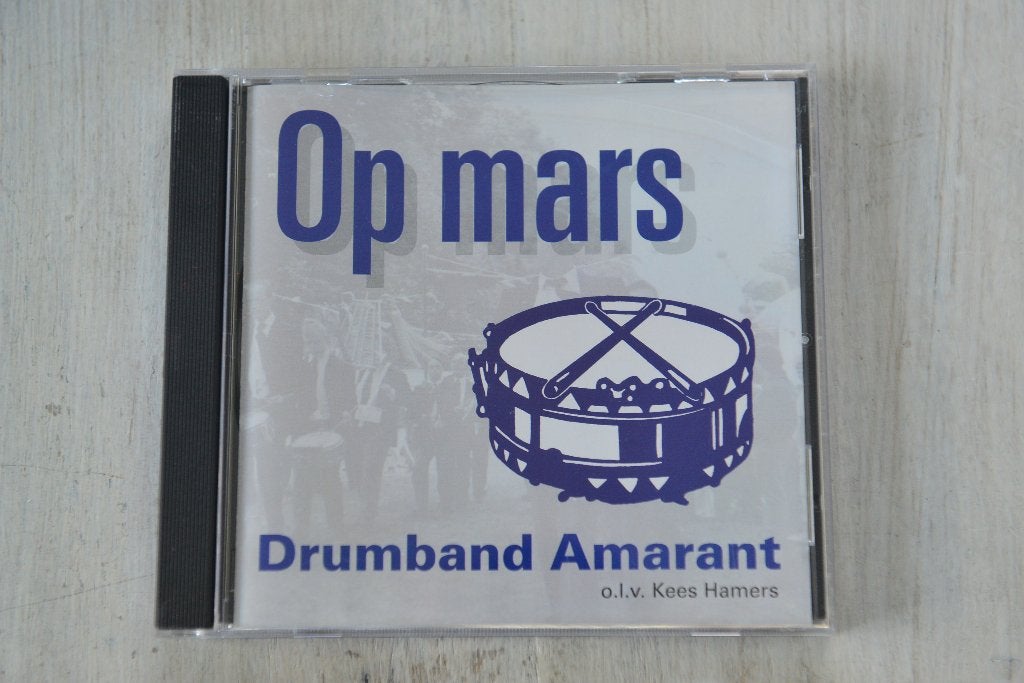 DRUMBAND AMARANT = Op Mars o.l.v. Kees Hamers, Verzenden, Zo goed als nieuw