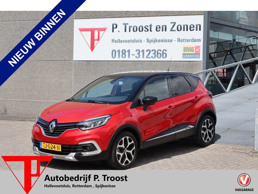 Renault Captur 1.2 TCe Intens AUTOMAAT/Trekhaak/Apple carpla, 12 maanden, Gebruikt, 4 cilinders, 635 kg