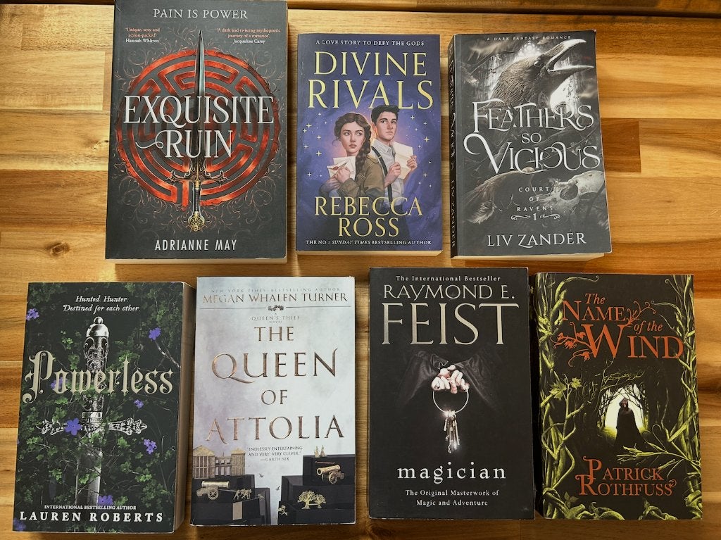 Engelse boeken fantasy/romantasy diverse auteurs €5,- p.st., Boeken, Ophalen of Verzenden, Zo goed als nieuw, Diverse auteurs